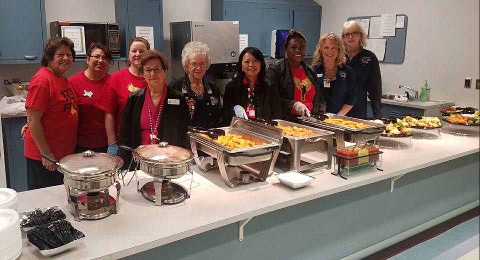 Soldiers' Angels volunteers host lunch at Audie L Murphy VA Hospital