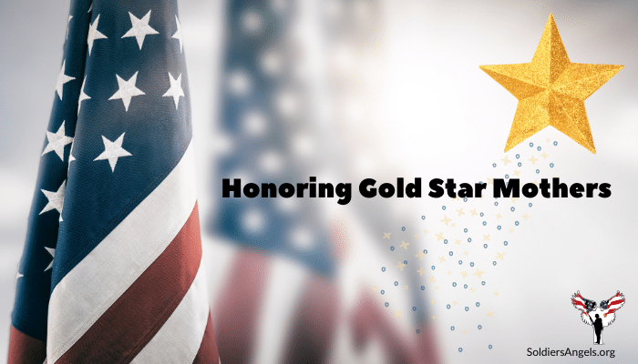 Gold Star Mother's Day banner