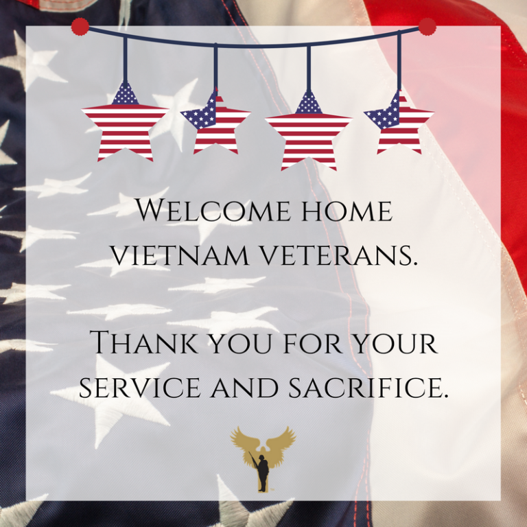 Welcome Home Vietnam Veterans Day - Soldiers' Angels
