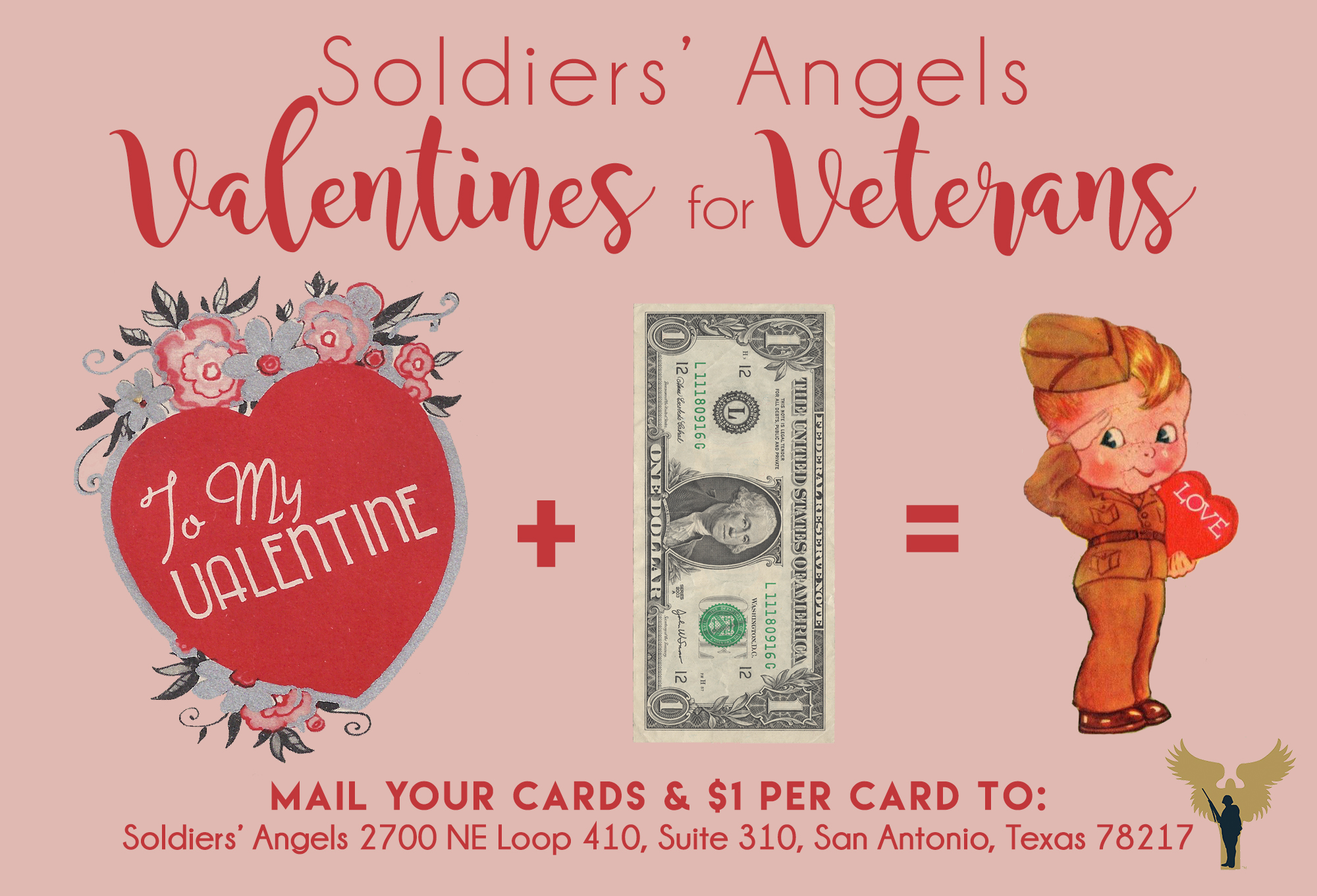 Send Our Troops and Veterans Valentines this Valentine's Day Soldiers