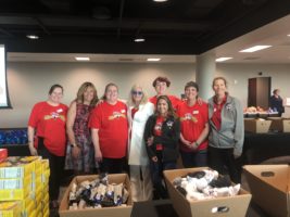 Soldiers' Angels Volunteers at Packing Event