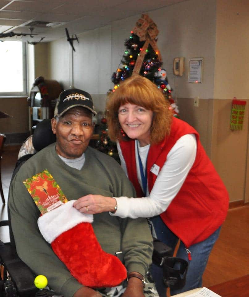 Holiday stockings for heroes at VA Hospitals