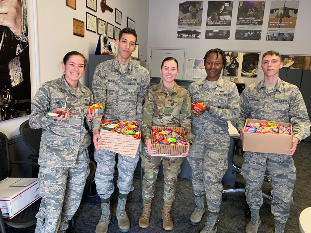 Treats for Troops Halloween Candy Collection Soldiers' Angels