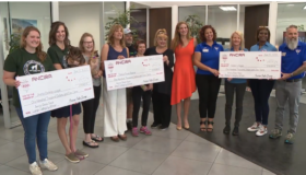 Ancira Auto Group presented $300,000 to three charities on Thursday morning. (SBG San Antonio)