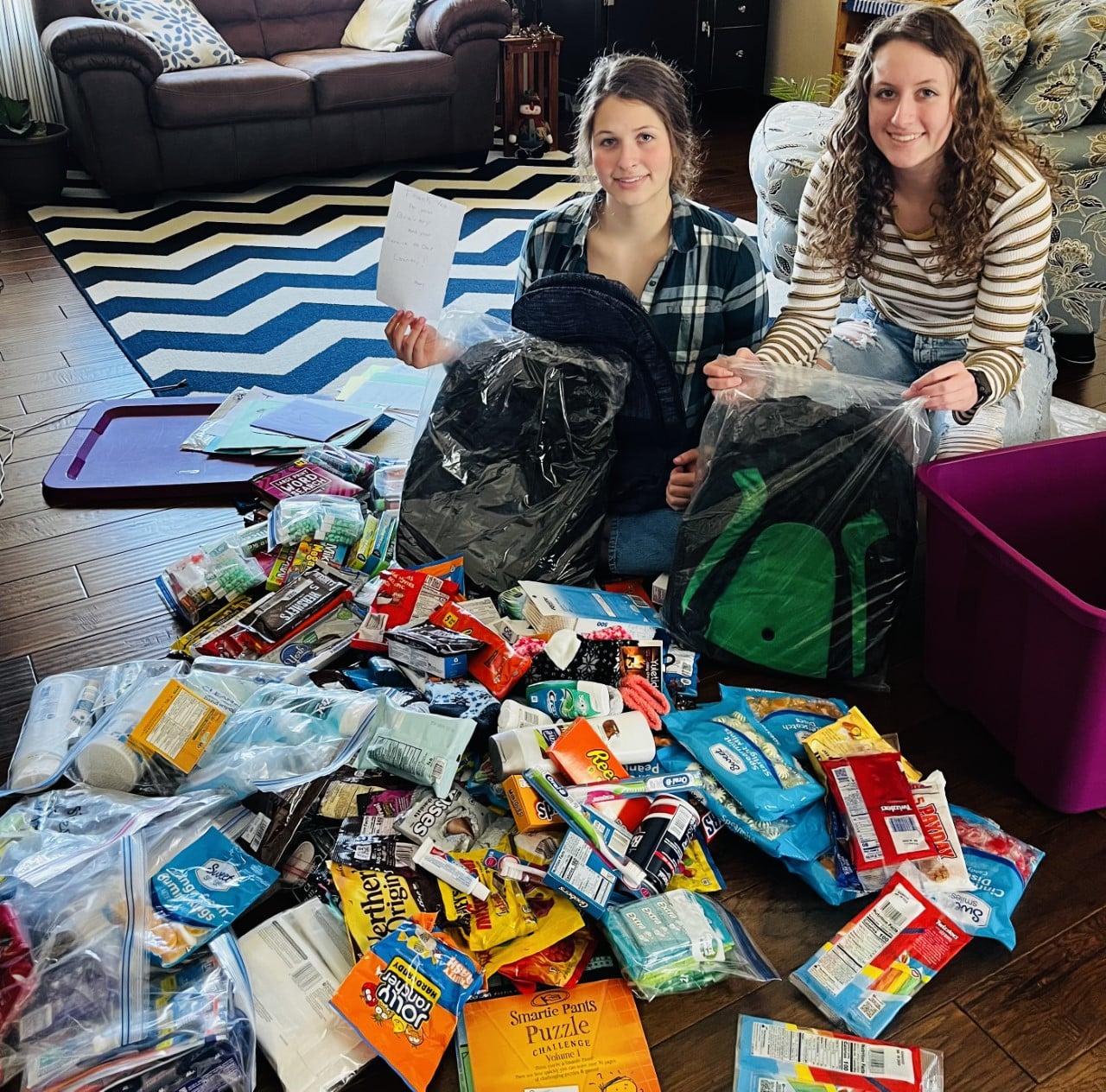 An Award Winning Collection Drive - Soldiers' Angels