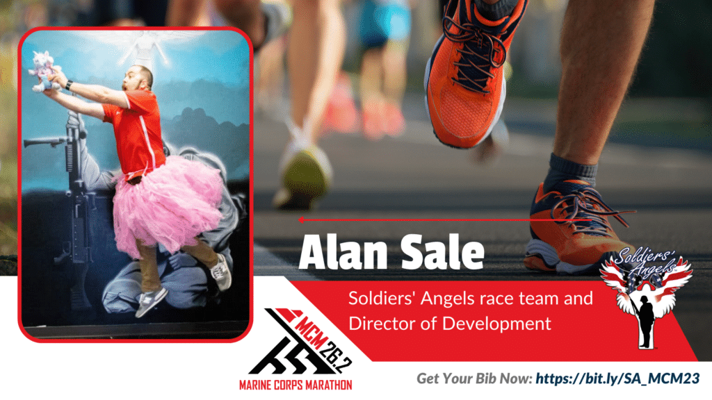 Alan Sale - Soldiers' Angels race team
