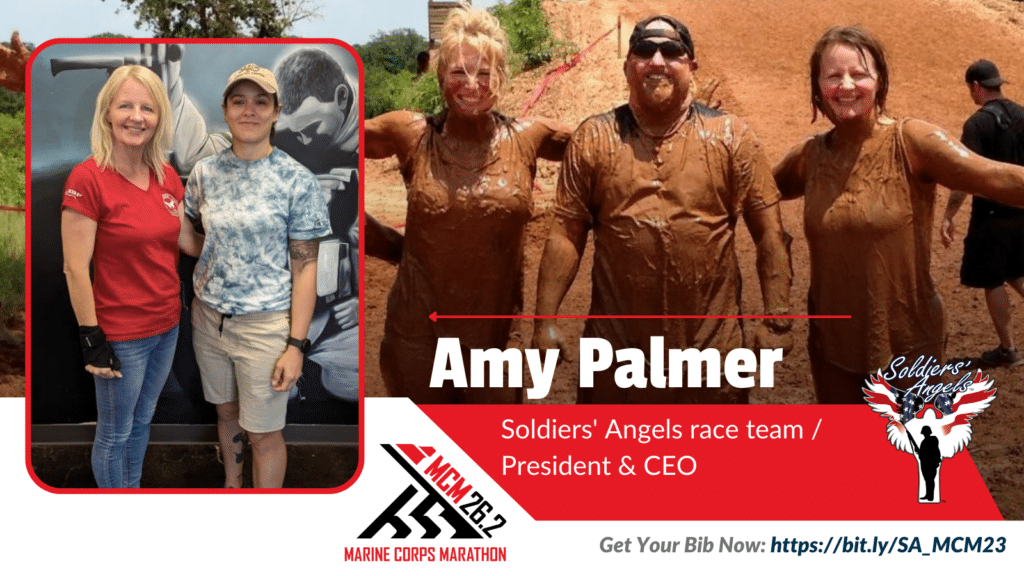 Amy Palmer - Soldiers' Angels race team
