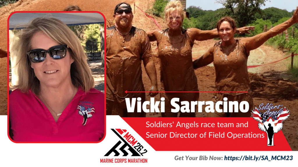 Vicki Sarracino - Soldiers' Angels race team
