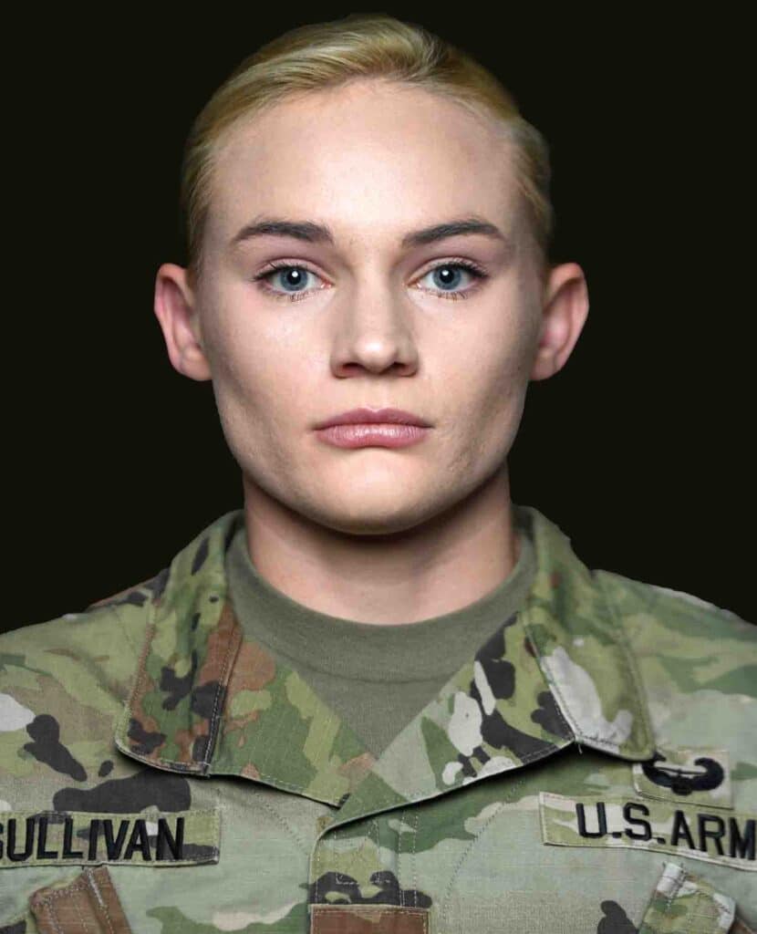 US Army Service Member Capt. Samantha Sullivan going to the Olympics