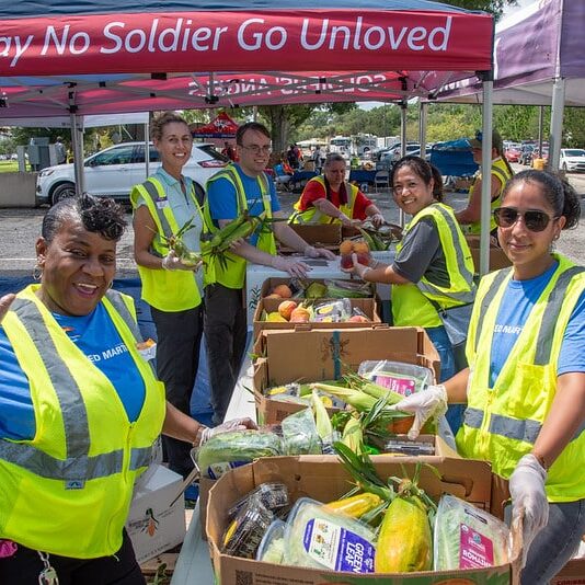 When you sponsor a food distribution, you help provide a critical need to Service Members and Veterans.