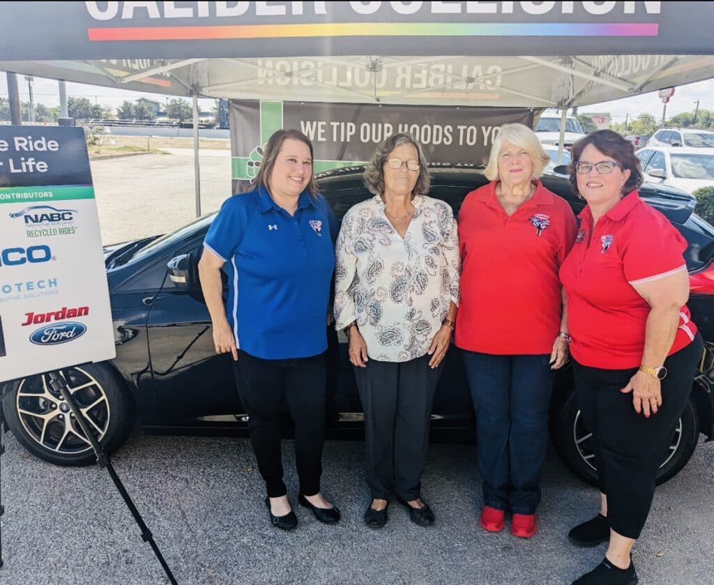 Cathy was nominated by Soldiers' Angels to receive the refurbished vehicle.