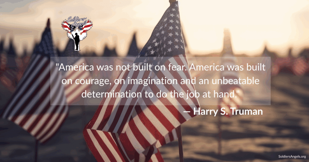 Patriotic quote for the 4th of July